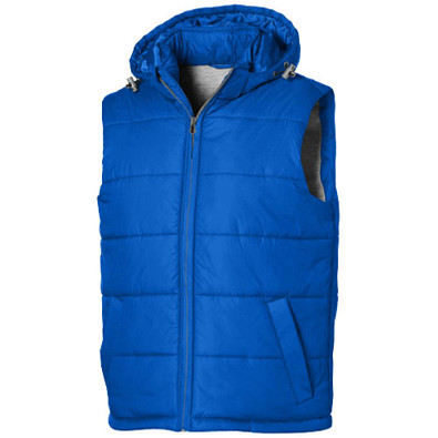 Slazenger™ Herren Weste Mixed Doubles Bodywarmer mit Kapuze, himmelblau, XXXL Slazenger™ Herren Weste Mixed Doubles Bodywarmer mit Kapuze, himmelblau, XXXL