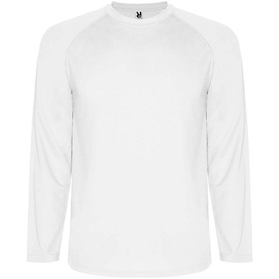 Montecarlo Langarm Sport-Shirt für Männer, weiss, S
