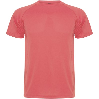 Montecarlo Sport T-Shirt für Herren, Fluor Coral, L
