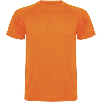 Montecarlo Sport T-Shirt für Herren, Fluor Orange, 2XL