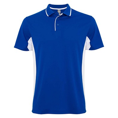 Montmelo Sport Poloshirt Unisex, royalblau / weiß, M