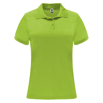 Monzha Sport Poloshirt für Damen, Lime / Green Lime, L