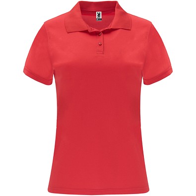 Monzha Sport Poloshirt für Damen, rot, L