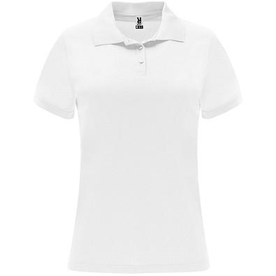 Monzha Sport Poloshirt für Damen, weiss, L