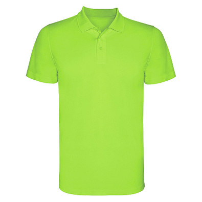Monzha Sport Poloshirt für Herren, Lime / Green Lime, S