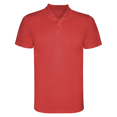 Monzha Sport Poloshirt für Herren, rot, L