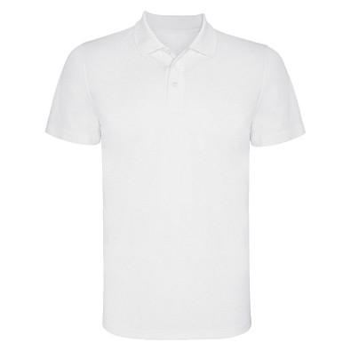 Monzha Sport Poloshirt für Herren, weiss, M