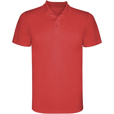 Monzha Sport Poloshirt für Kinder, rot, 4