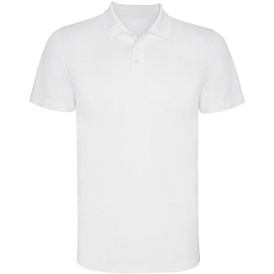 Monzha Sport Poloshirt für Kinder, weiss, 12