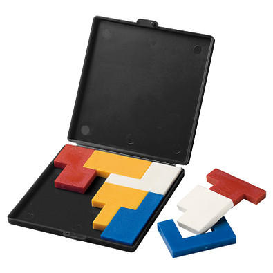 Motivpuzzle "Einstein", schwarz Motivpuzzle "Einstein", schwarz