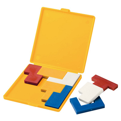 Motivpuzzle Einstein, standard-gelb Motivpuzzle Einstein, standard-gelb