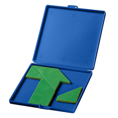 Motivpuzzle "T", standard-blau PP Motivpuzzle "T", standard-blau PP