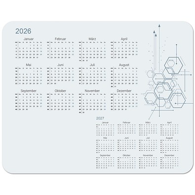 Mousepad, Standardmotiv Kalendarium