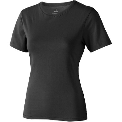 ELEVATE Damen T-Shirt Nanaimo, anthrazit, M ELEVATE Damen T-Shirt Nanaimo, anthrazit, M