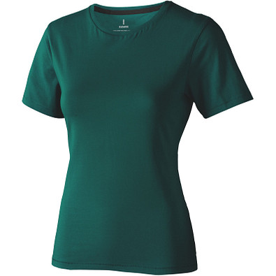ELEVATE Damen T-Shirt Nanaimo, waldgrün, L