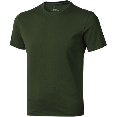 ELEVATE Herren T-Shirt Nanaimo, armeegrün, XS