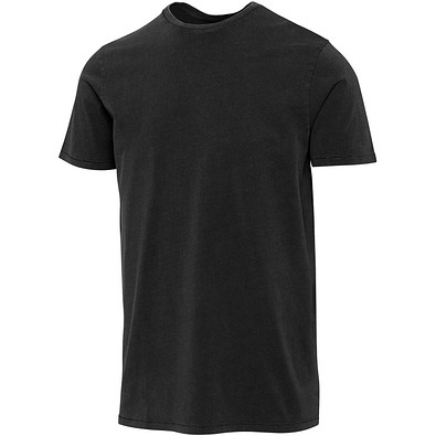 Nanaimo Kurzärmeliges T-Shirt für Herren im Washed Look, 160 g/m2, schwarz, XL