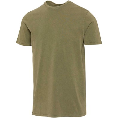 Nanaimo Kurzärmeliges T-Shirt für Herren im Washed Look, 160 g/m2, waldgrün, XL