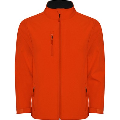 Softshell Jacke Nebraska, Herren, fire orange, S