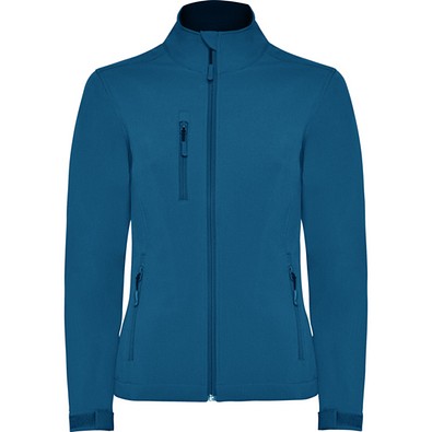 NEBRASKA WOMAN Softshell-Jacke, M, MOONLIGHT BLUE