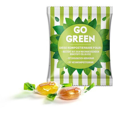 nimm2 Duopack, 12 g, transparente kompostierbare Folie, inkl. Druck