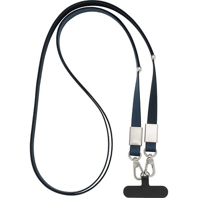 Nivo Crossbody-Handyband aus RCS recyceltem PET, navy blau
