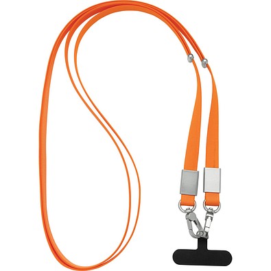 Nivo Crossbody-Handyband aus RCS recyceltem PET, orange