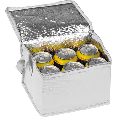 Non-Woven Kühltasche Nieby, weiss Non-Woven Kühltasche Nieby, weiss