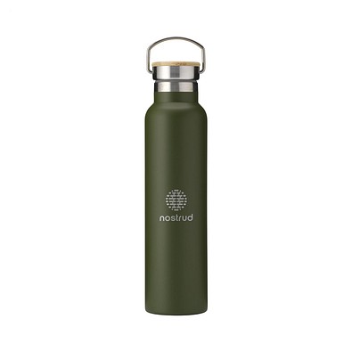 Nordvik RCS Recycled Steel 750 ml Trinkflasche, grün
