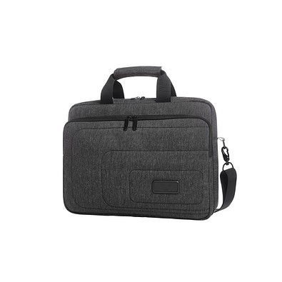 Notebook-Tasche FRAME, schwarz-grau meliert