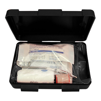 Notfall-Set Box, groß, schwarz Notfall-Set Box, groß, schwarz