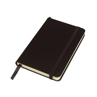 Notizbuch ATTENDANT im DIN-A6-Format,schwarz