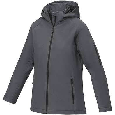 Notus wattierte Softshell Damenjacke, storm grey, XL