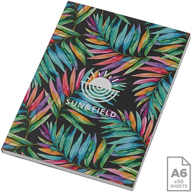 Novella Austen A6 Softcover Notizbuch – 50 Blatt, schwarz