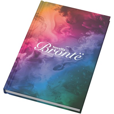 Novella Brontë A5 Hardcover Notizbuch mit mattem Finish – 100 Blatt, weiss