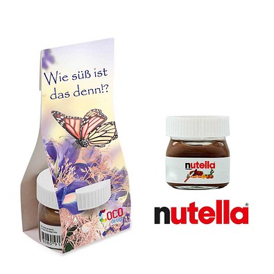 Nutella in Überreichverpackung, Ostern, 1-seit. Druck