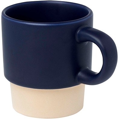 Olympia 130 ml stapelbarer Expresso Becher mit Tonboden, navy