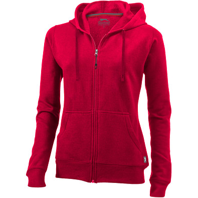 Slazenger™ Damen Sweatjacke Open, rot, XXL Slazenger™ Damen Sweatjacke Open, rot, XXL
