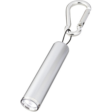 Ostra Karabiner Schlüssellicht, silber Ostra Karabiner Schlüssellicht, silber