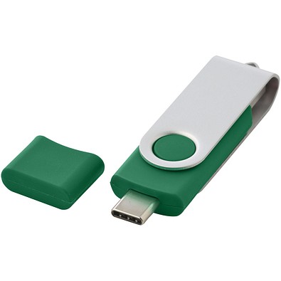 OTG Rotate USB Typ-C Stick, grün, 64GB