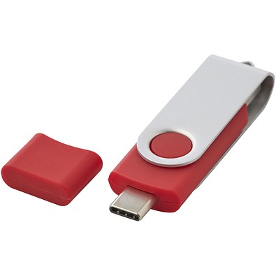OTG Rotate USB Typ-C Stick, rot, 4GB