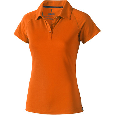 ELEVATE Damen Poloshirt Ottawa cool fit, orange, XL ELEVATE Damen Poloshirt Ottawa cool fit, orange, XL