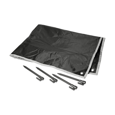 Outdoor Decke Relax, schwarz/grau