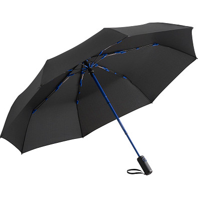 FARE® Oversize Taschenschirm Colorline, schwarz/euroblau FARE® Oversize Taschenschirm Colorline, schwarz/euroblau