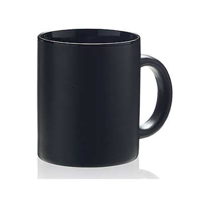 Oxford Kaffeebecher mattschwarz/schwarz