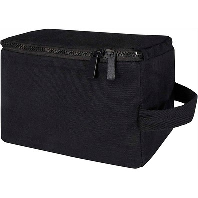 Pack 500 g/m² Aware™ Kulturbeutel aus Recyclingmaterial, schwarz