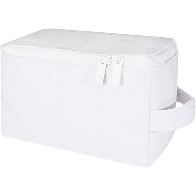 Pack 500 g/m² Aware™ Kulturbeutel aus Recyclingmaterial, weiss