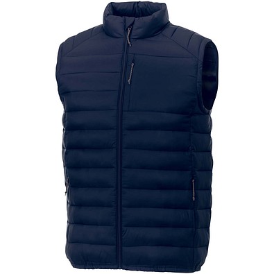 Pallas GRS recycelter wattierter Bodywarmer für Herren, navy, XL