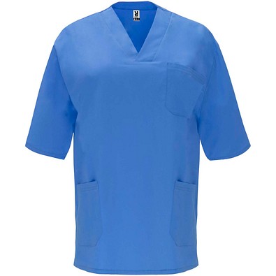 Panacea Kurzärmeliges Arbeitshemd, 160 g/m2, unisex, lab blau, XL