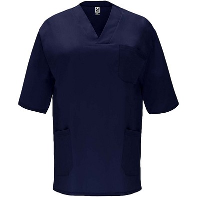 Panacea Kurzärmeliges Arbeitshemd, 160 g/m2, unisex, marineblau, XL